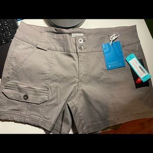 NWT Market & Spruce Camellia Cargo Shorts Size 8